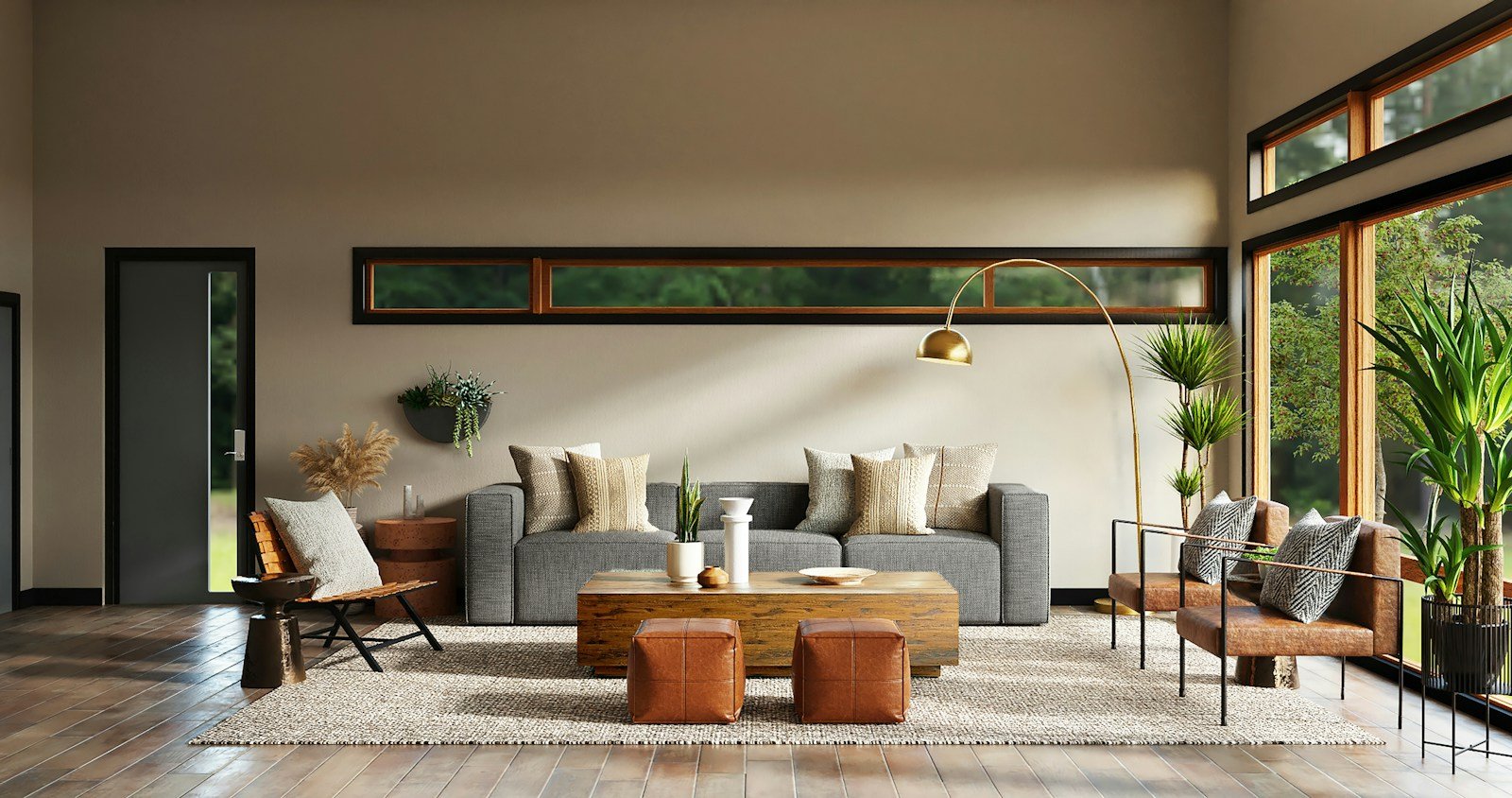 Thoughtfully renewed architectural interior